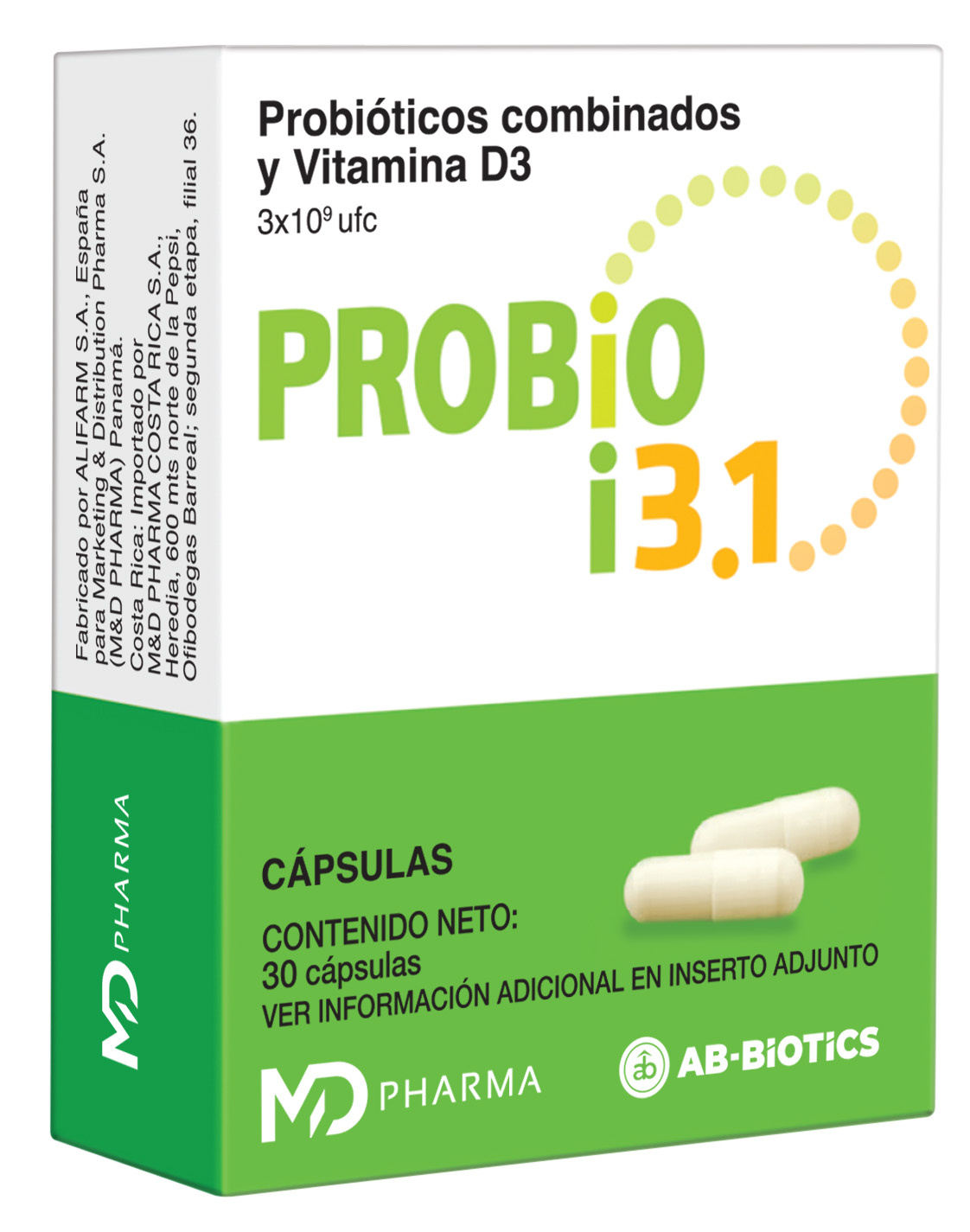 PROBIO 3.1 X 30 CAPS