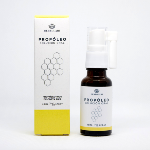 Spray de Propóleo con miel y mentol
